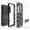 Slim Armour Tough Shockproof Case & Stand for Nokia 6.1 Plus - Black